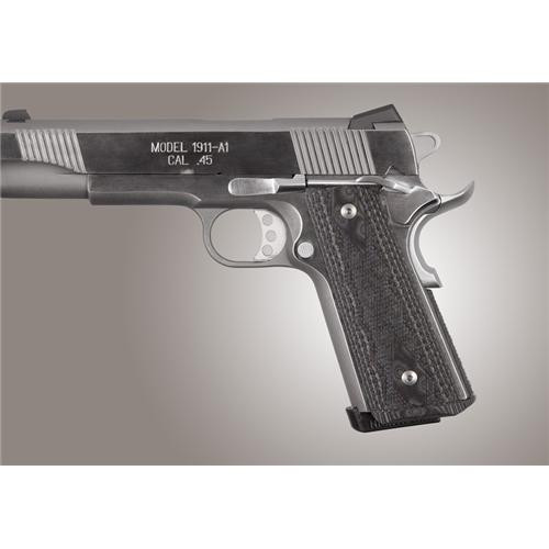HOGUE GRIPS 01257-BLKGRY GOVT G10 MGK CK FLAT MSH GMA BLKGRY