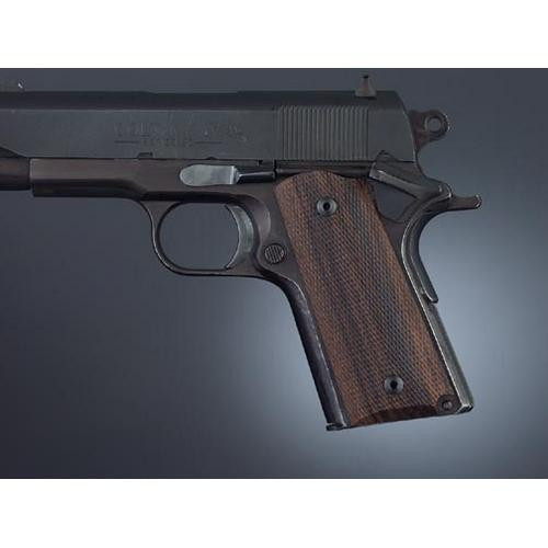 HOGUE GRIPS 43911 OFFICERS MODEL ROSEWOOD CHECKE