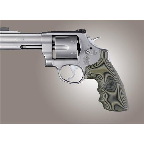 HOGUE GRIPS 25168 S&W N FRAME ROUND BUTT CONVERSION FINGER