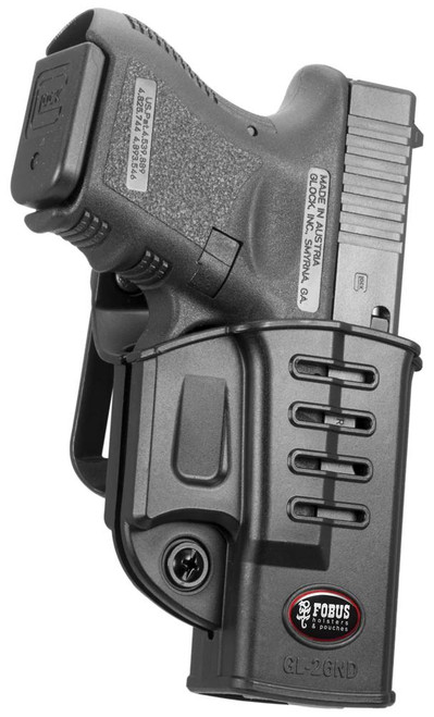 FOBUS GL26NDLHBH GLOCK 26/27 BELT HOLSTER LH