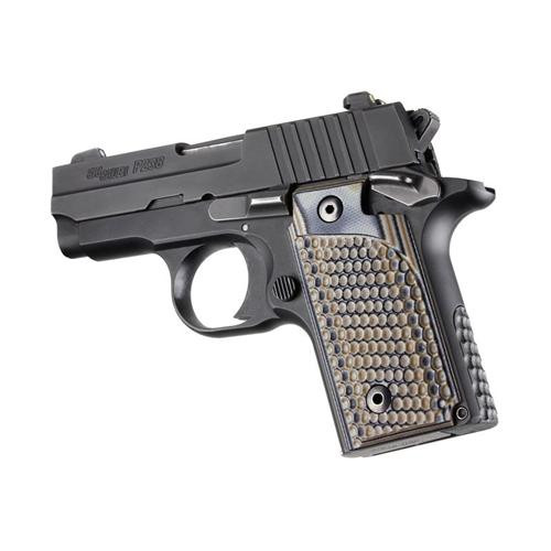 HOGUE GRIPS 38737 SIG SAUER P238 PIRANHA GRIP G10 - G-MASC