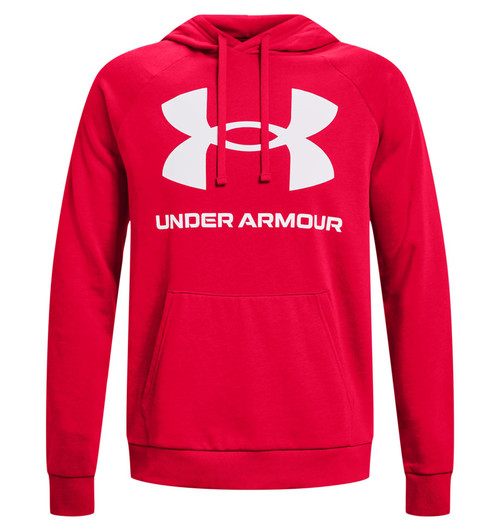UNDER ARMOUR 1357093-600-XL UA MEN'S RIVAL FLEECE BIG LOGO HOODIE