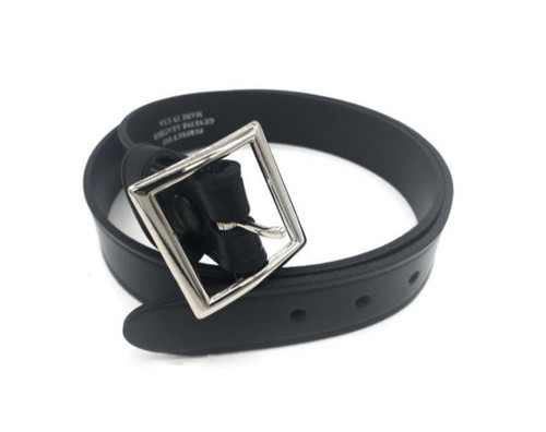 PERFECT FIT 5002-CH-48 1.25'' FINEST LEATHER BELT W/ CHROME BUC