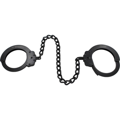 PEERLESS HANDCUFF COMPANY 703C-BLK MODEL 703C 15'' LEG IRON - BLACK