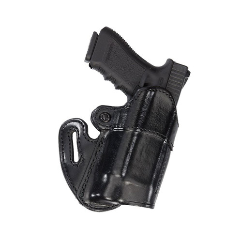AKER LEATHER H167ABPR-MP40X3 NIGHTGUARD OPEN TOP HOLSTER