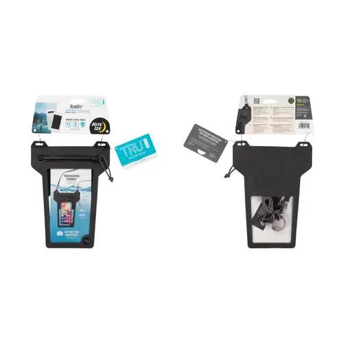 NITE-IZE ROPPL-09-R8 RUNOFF  WATERPROOF PHONE POUCH - CHARCOA