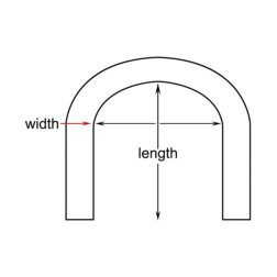 TW DISTRIBUTION UBK161 SPRING U BOLTS KIT