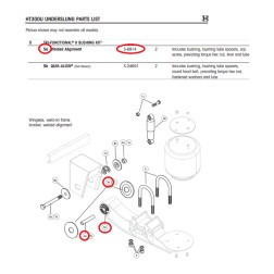 TW DISTRIBUTION S6914 BUSHING KIT
