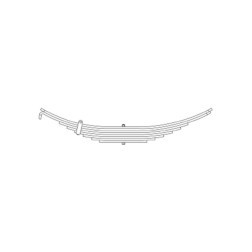 TW DISTRIBUTION TRA330900 LEAF SPRING