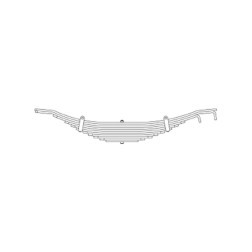 TW DISTRIBUTION 075013000 LEAF SPRING