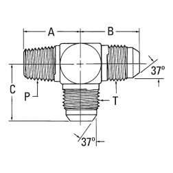 WEATHERHEAD 20281210S SAE 37 ADAPTER
