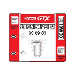 CASTROL OIL 070 6 GAL 10W30 GTX EPACK