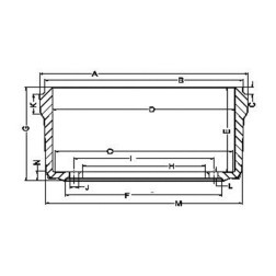 TW DISTRIBUTION 3136A BRAKE DRUM