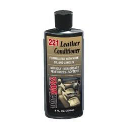 DURAGLOSS WAX 221 LEATHER COND 8OZ