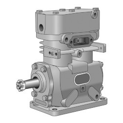MIDLAND 286595X REMAN/COMPRESSOR
