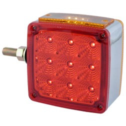 NAPA LIGHTING 27533 SS LED SQ PED/LAMP