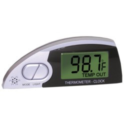 BALKAMP 7305430 THERMOMETER/CLOCK