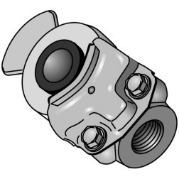 MIDLAND A77770 GLADHAND-CAST