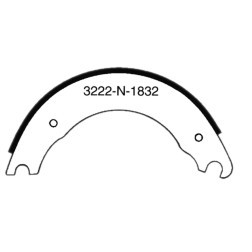 MIDLAND GC1308QR REMAN/BRAKE SHOE