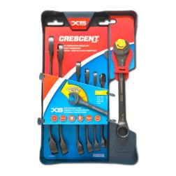 APEX TOOL GROUP CX6RWS7 7PC COMB RAT SET SAE
