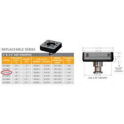 TW DISTRIBUTION KP0882 KINGPIN ASSY - .38