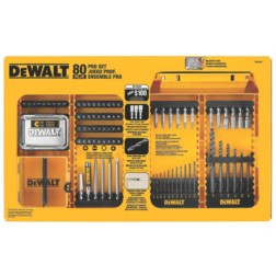 DEWALT TOOLS DW2587 80 PC DRILL DRIVE SET