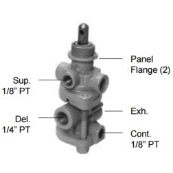 TW DISTRIBUTION H288239 PP-1 CONTROL VALVE