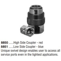 TW DISTRIBUTION MEI8851 BLUE- LS COUPLER SWIV