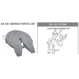 TW DISTRIBUTION RK35107296 KIT LOCK & PIN