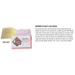 TW DISTRIBUTION MSLOG001 DRIVER DAILY LOG BOOK