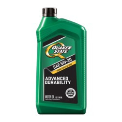 QUAKER STATE 550035082 OIL MOTOR ADV DUR 5W20 GF5 1QT