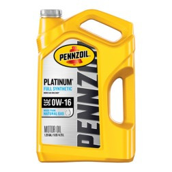 PENZOIL 550049263 PZL PLAT 0W16 SN6-5QT