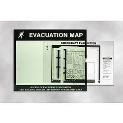 ACCUFORM SIGNS DTA204 MAP HOLDER,FITS 11 X 17 IN MAP