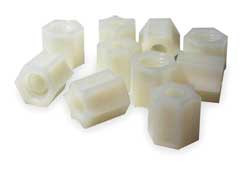 ACORN 1895-451-001 NYLON COMPRESSION NUTS 1/4 IN OD PK 10