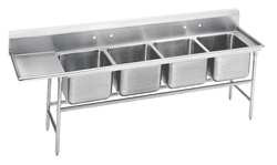 ADVANCE TABCO 9-4-72-24L REGALINE SINK,RECT,16"X20"X12"