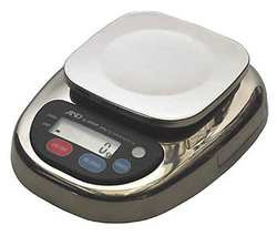 A&D WEIGHING HL-3000LWP DIGITAL BALANCE SS PLATFORM 3000G CAP.