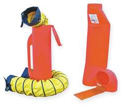 AIR SYSTEMS INTERNATIONAL SV-CUP VENTILATION KIT 6 AND 15 FT. ORANGE