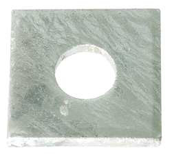 ACCURATE MFD PRODUCTS Z8884-HDG SQUARE WASHER GALVANIZED FITS 1 IN