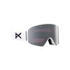 White w/Perceive Sunny Onyx - Anon M4 Cylindrical Snow Goggles