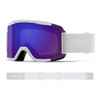 White Vapor w/Chromapop Everyday Violet Mirror - Smith Squad Goggles