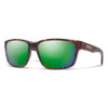 Tortoise w/ Chromapop Polarized Green Mirror - Smith Basecamp Sunglasses