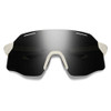 Matte Bone w/ChromaPop Black  - Smith Vert Pivlock Sunglasses