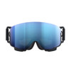 Nexal Mid Uranium Black w/Partly Sunny Blue + Extra Lens Cloudy Coral - Poc Snow Goggle