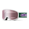 White Retro Classic w/ Ignitor Mirror - Smith Reason OTG Snow Goggle