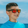 Wearing Abaco Kids Seaport Sunglasses