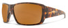 Abaco Crew Polarized Sunglasses - Matte Tortoise Brown