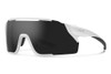 Matte White w/ Chromapop Black - Smith Attack MAG MTB Sunglasses