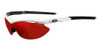 White/Gunmetal w/Clarion Red - Tifosi Slip Sunglasses