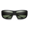 Matte Black w/Chromapop Polarized Green Mirror - Smith Guide's Choice Sunglasses