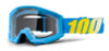 Ride 100% Strata JR Cyan Blue Goggle Clear Lens